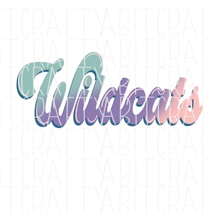 Wildcats png/Mascot/School/digital download/sublimation,DTG, print then cut