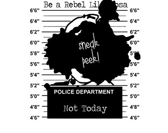 Be a Rebel /Black History svg, png, sublimation, digital download, cricut, silhouette, vector art