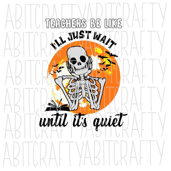 Teachers/Halloween png, sublimation, digital download