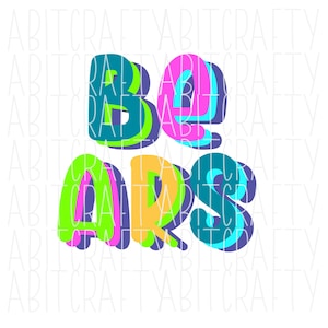 Bears svg/png/digital download/sublimation - additional version included!
