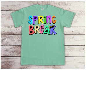 Spring Break SVG PNG Sublimation Digital Download Cricut - Etsy