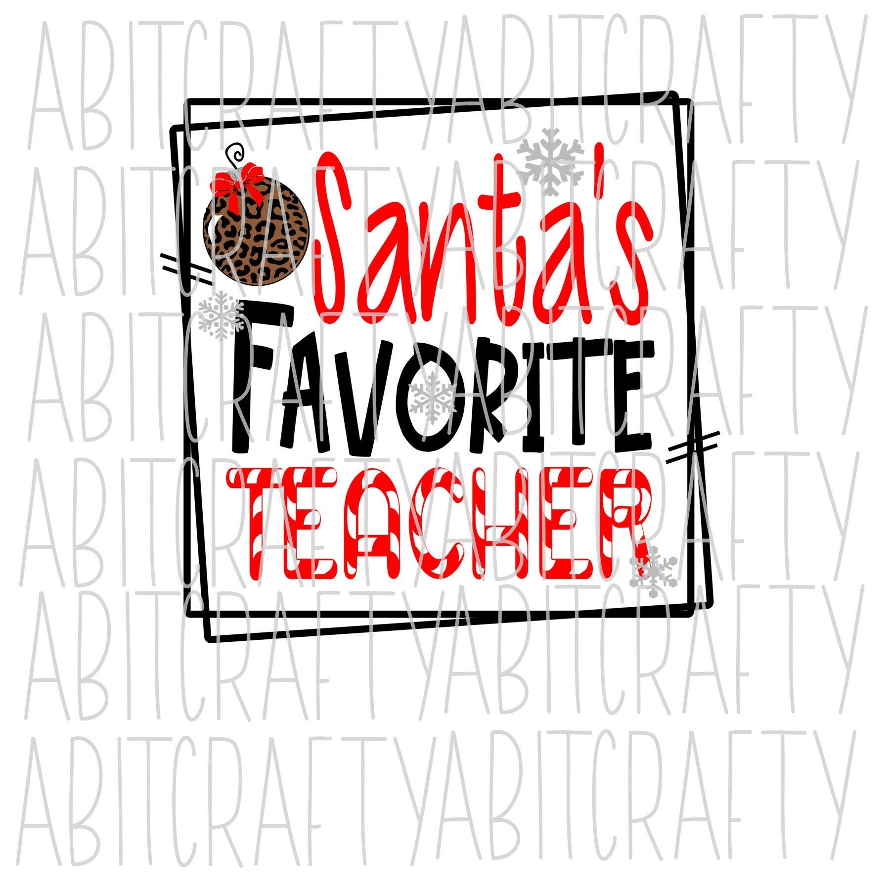 Download Santa S Teacher Svg Png Sublimation Digital Download Etsy
