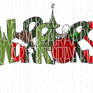 Warriors Christmas II Schoolhouse/Back to School png/mascot/digital download/sublimation