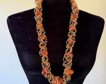 D.N.A. by Daina Dickens AMER WOVEN NECKLACE