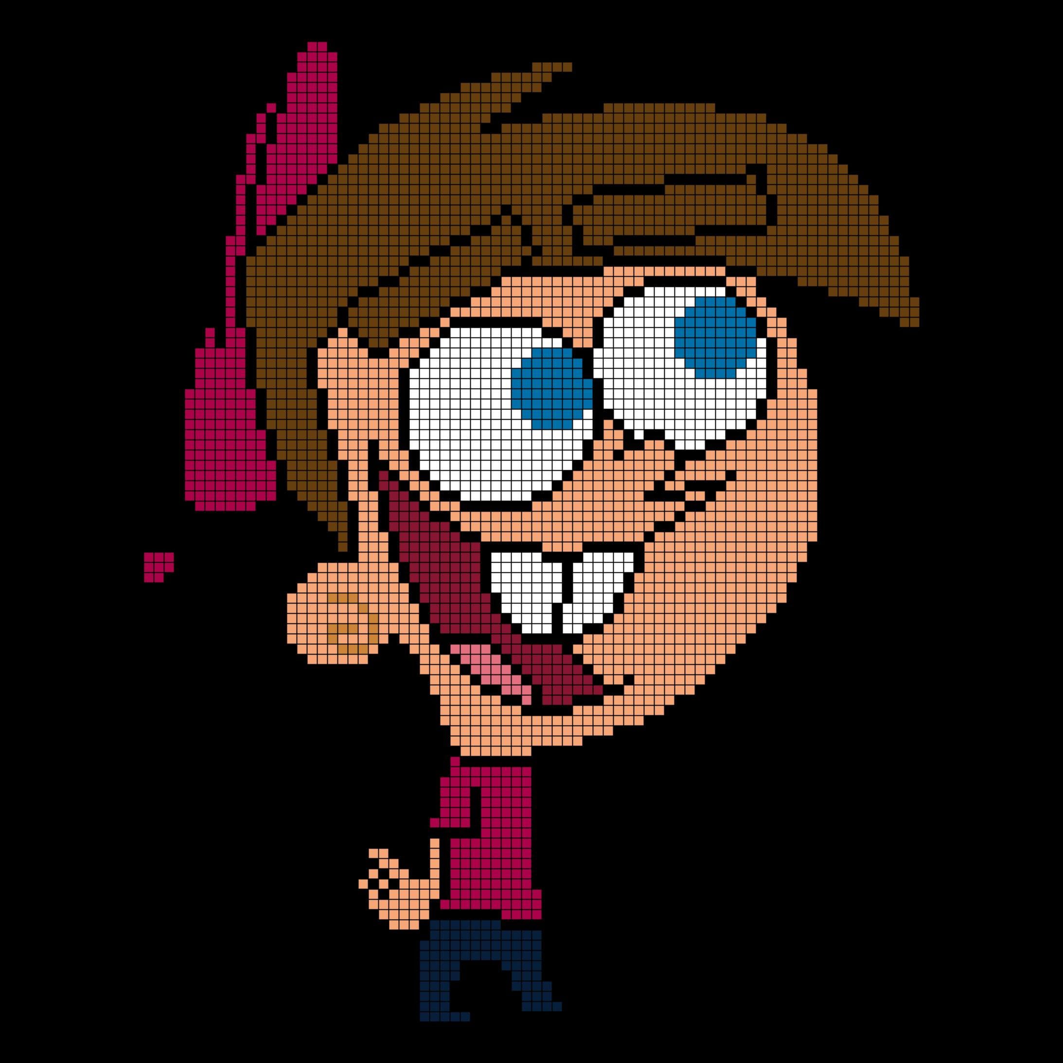 Timmy Turner Cross Stitch Pattern - Etsy