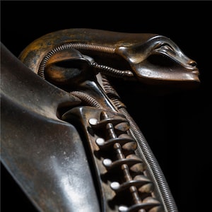 H.R. Giger，Guardian Angel/ Guardian Angel/ Bronze  Alien/ Bronze Artwork/A Rare Art Collection---Tribute to H.R. Giger