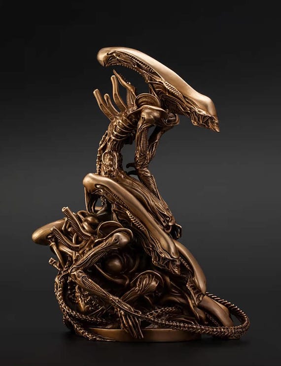 Alien Pile Bronze Statue: H.R. Giger, Takayuki Takeya Inspired - Etsy