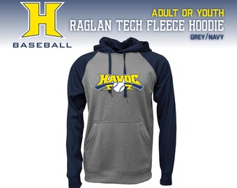 HAVOC • Raglan Tech Fleece Hoodie