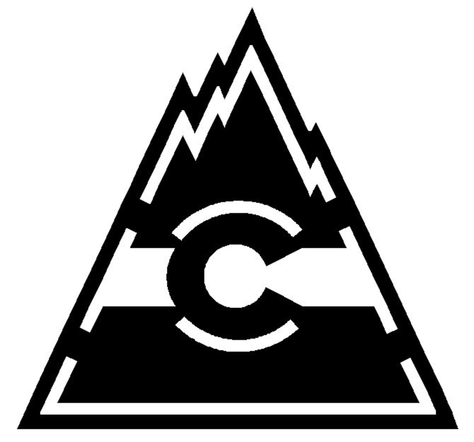 Colorado Mountain Logo DXF File for CNC Plasma, Laser, Router, Waterjet ...