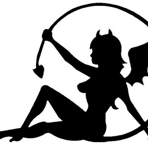 She devil DXF file for your CNC plasma, laser, or router machine