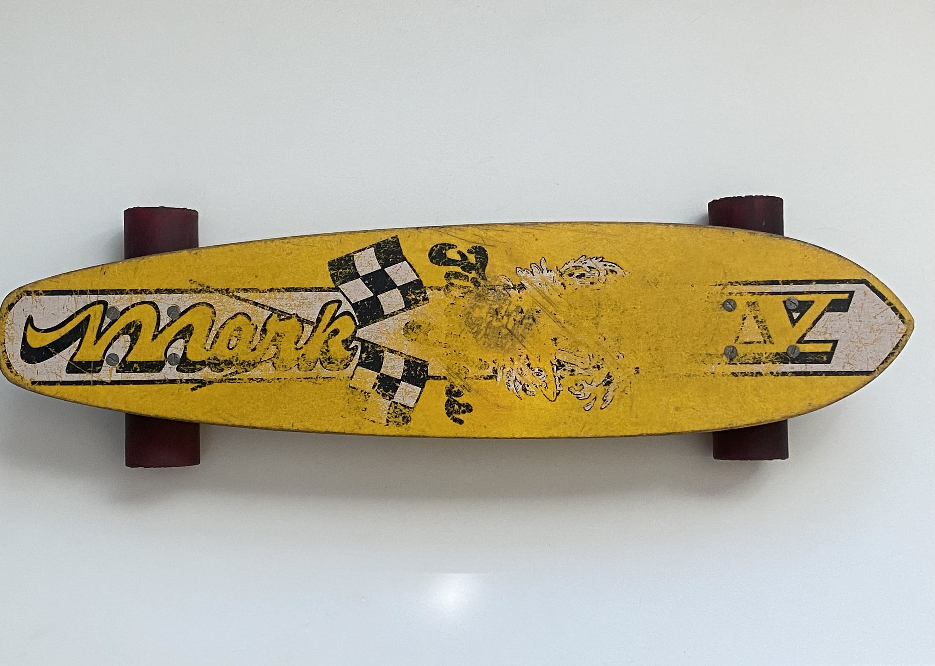 Continental Surf Skater Del Mar CA Original Vintage Skateboard