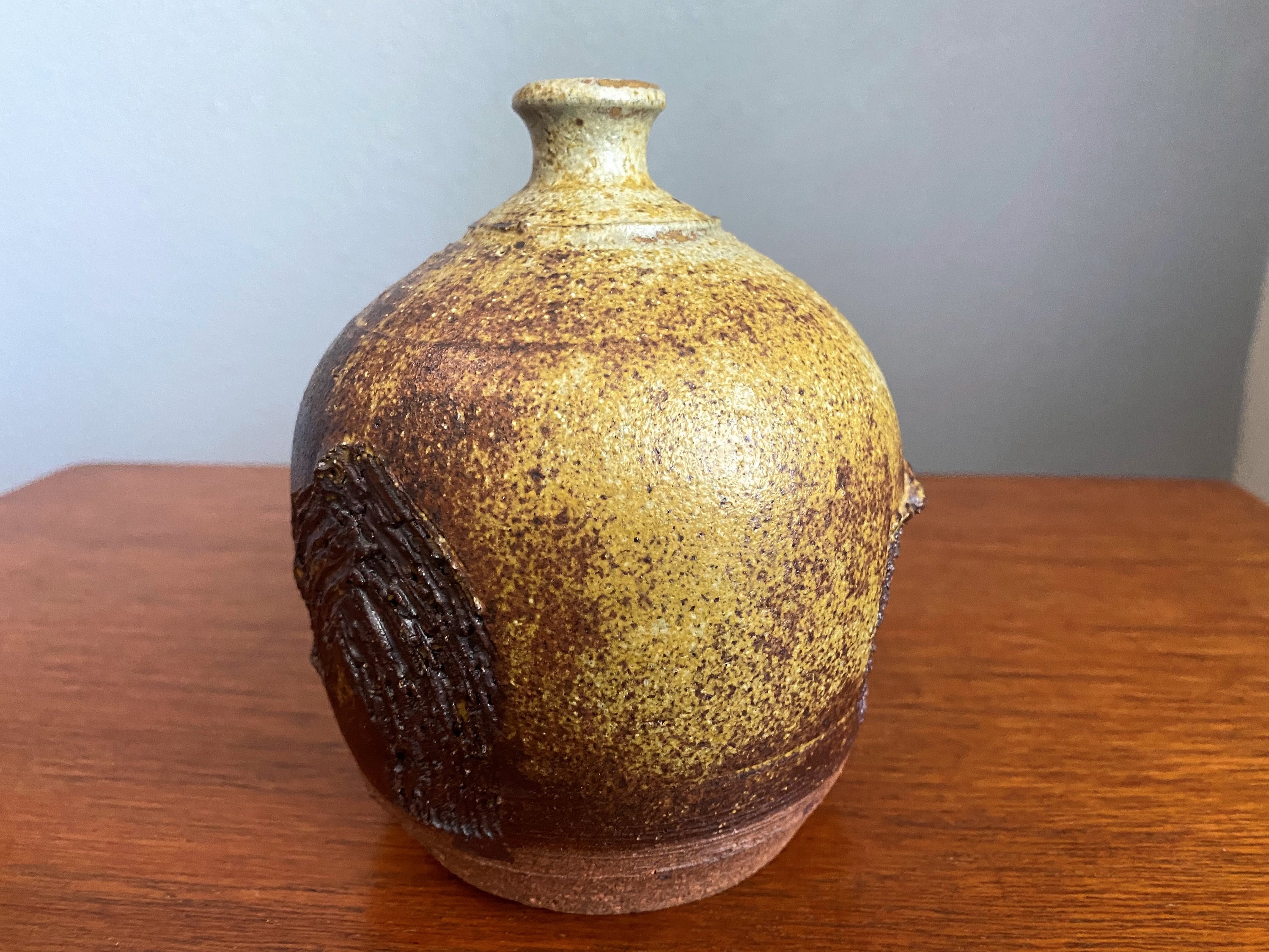Mid Century Studio Pottery Weed Pot Bud Vase Signed - Etsy