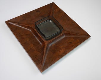 食器 DENMARK DIGSMED DESIGN Rotating platter by Digsmed, Denmark, 1964. Drehteller von Digsmed