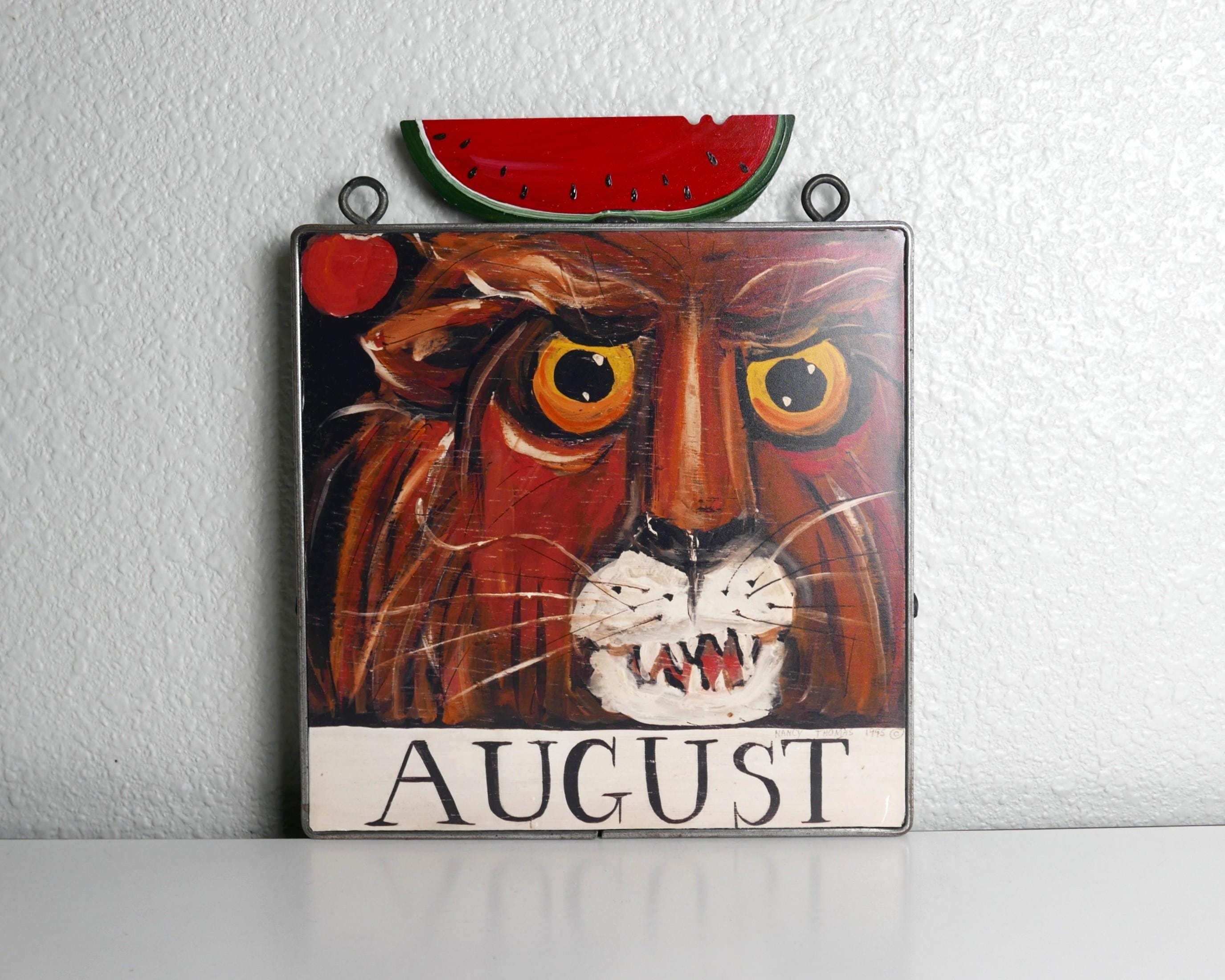 90s Wood Calendar - Etsy