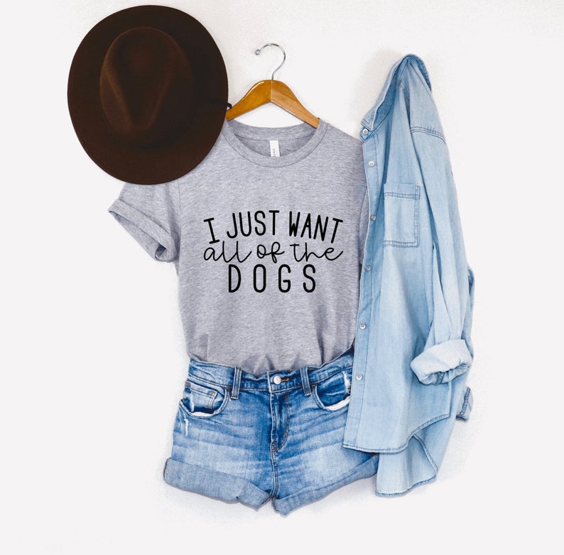 I WANT ALL the DOGS Shirt Sweatshirt Tie Dye Shirt Dog Mama Etsy