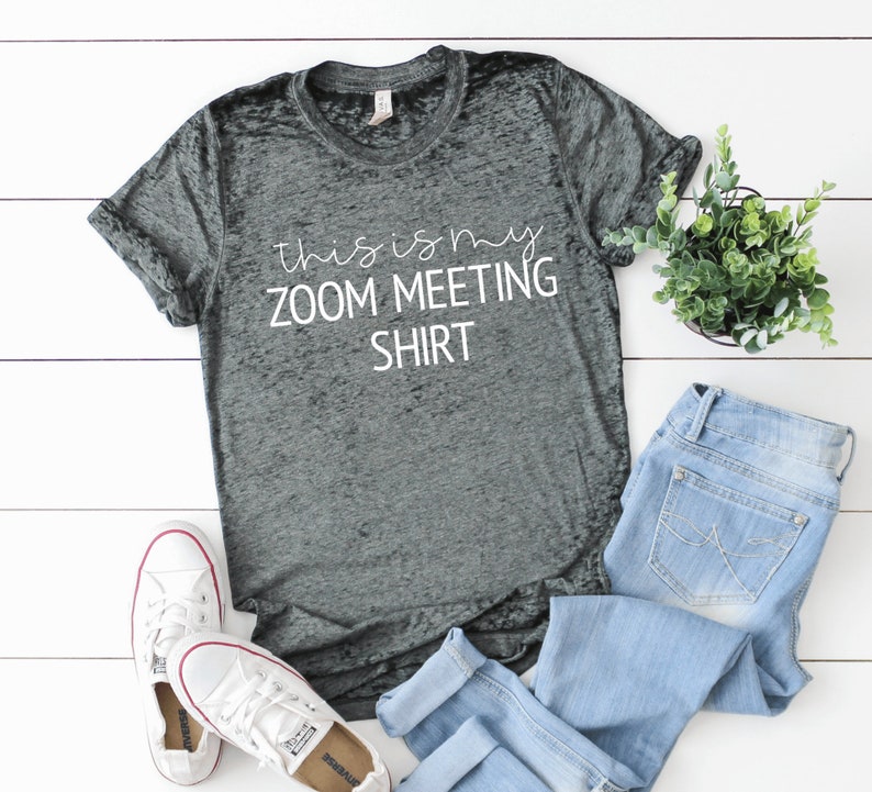 ZOOM MEETING SHIRT Shirt or Sweatshirt Tie Dye Shirt Funny Etsy