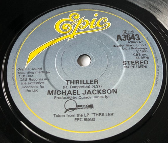 Michael Jackson Thriller Disque vinyle encadré -  Canada