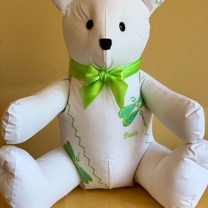 Memory Bears Keepsake Teddy Bears Custom made from your loved ones Clothing Bild 2