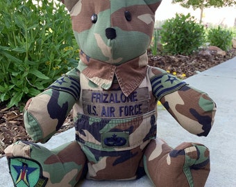 Memory Military Bear