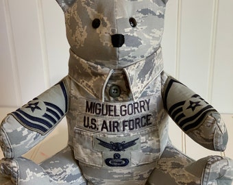 Memory Military Bear