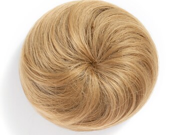 Synthetic Clip In Hair Bun Extension Donut Chignon Hairpiece Wig (27X)