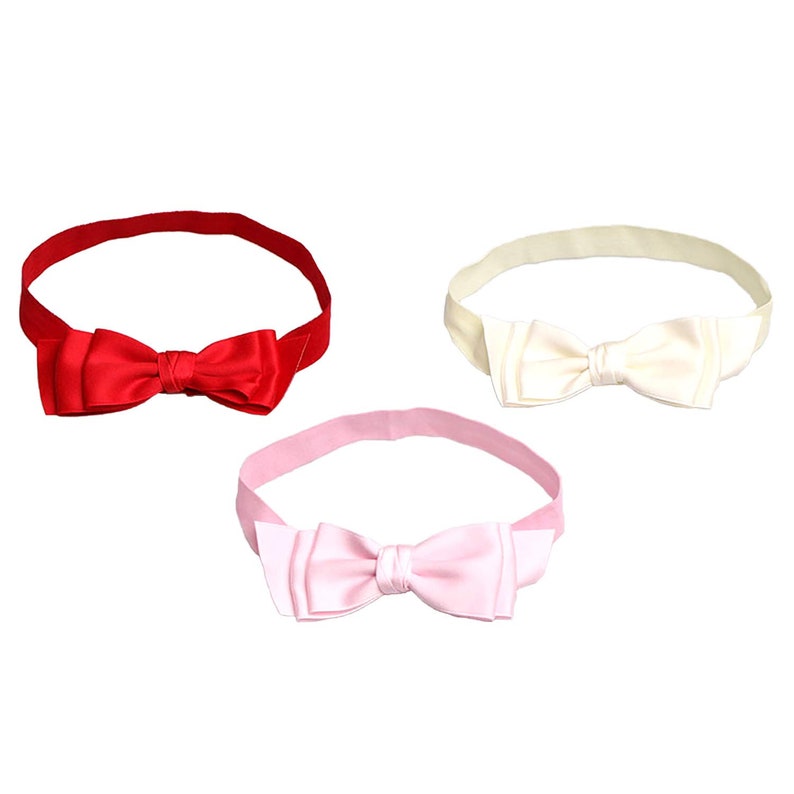 Newborn Girls Baby Turban Knotted Elastic Headbands Wrap Hair Accessories for Infant Toddler