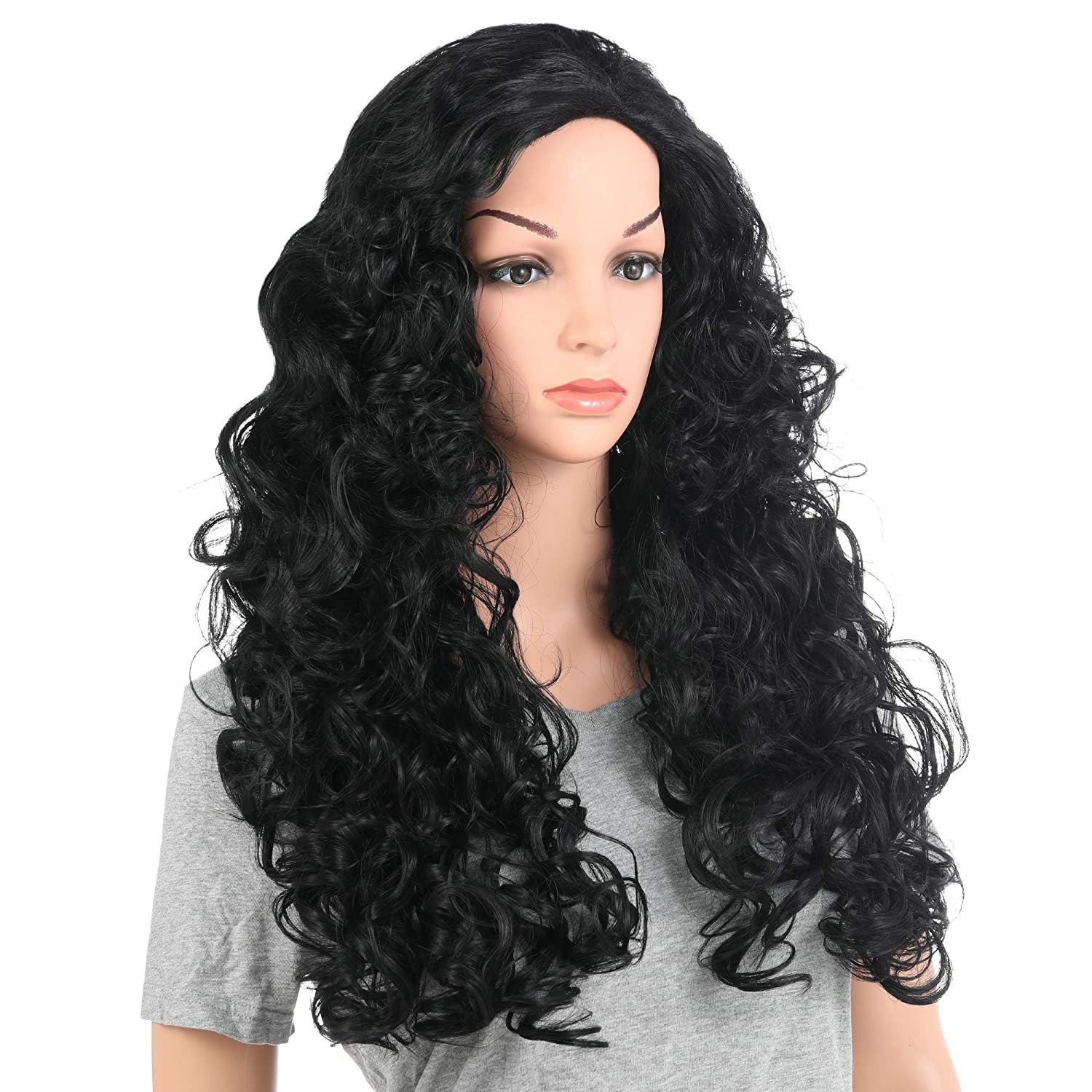 Long Hair Curly Wavy Full Head Halloween Wigs Cosplay Costume - Etsy Long Hair Curly Wavy Full Head Halloween Wigs Cosplay Costume - Etsy