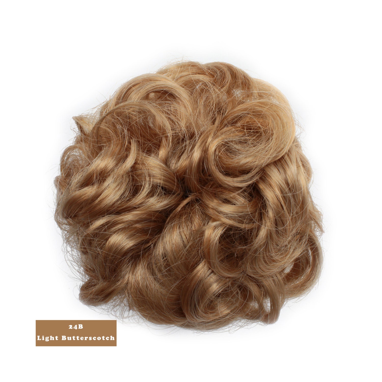 Synthetic Curly Messy Hair Band/bun Extension Chignon Tray - Etsy Synthetic Curly Messy Hair Band/bun Extension Chignon Tray - Etsy