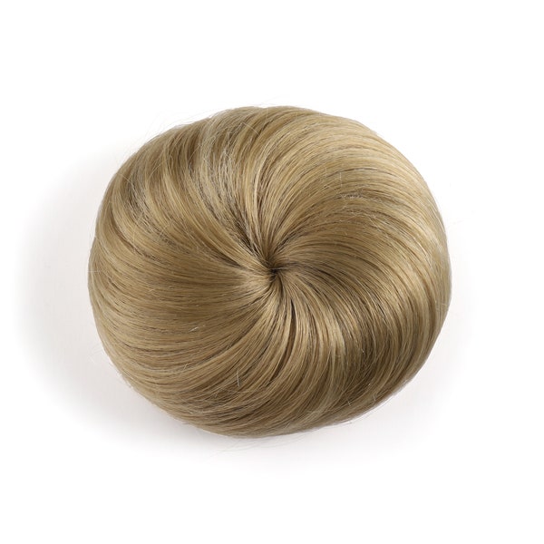 Synthetic Clip In Hair Bun Extension Donut Chignon Hairpiece Wig (24H613#)