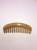 Natural Green Sandalwood Anti-Static Wooden Oval Wide Tooth Hair Combs 
