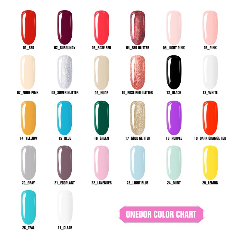 Nail Dip Dipping Powder Acrylic Color Pigment Powders Pro Etsy