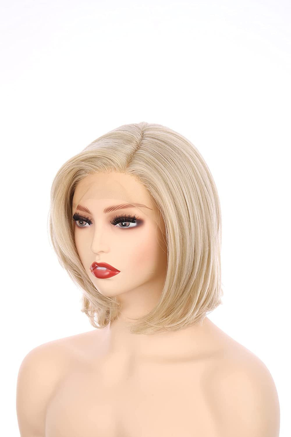 Blonde lace shop front bob wig