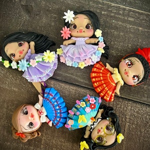 Encanto Inspired Clay Dolls