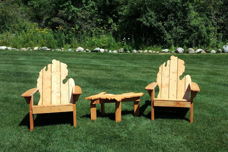 Michigan Adirondack Chair LOCAL PICK UP Only Etsy