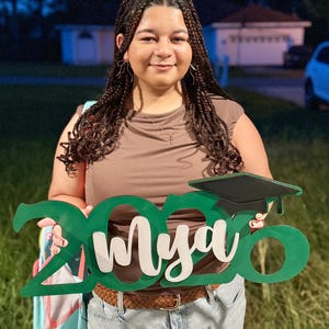 Graduation Name Signs 2026 | 2026 Graduation Sign Personalized | Personalized 2026 Graduation Signs - Graduation Photo Props - Graduation afbeelding 1