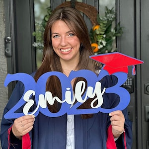 Graduation Name Signs 2025 | 2025 Graduation Sign Personalized | Personalized 2025 Graduation Signs - Graduation Photo Props - Graduation