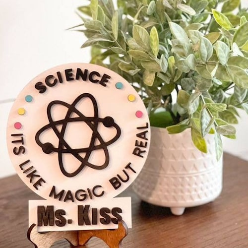 Science Teacher Gift Science It's Like Magic but Real Etsy