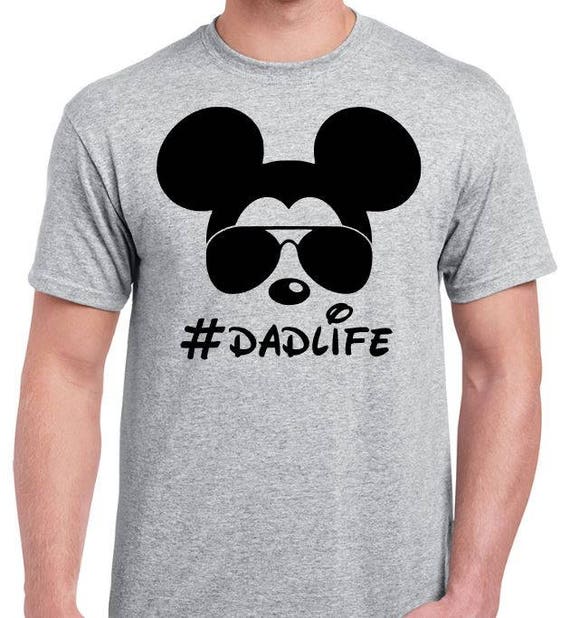 Dad Life Mickey With Sunglasses Funny Disney Dad Funny | Etsy