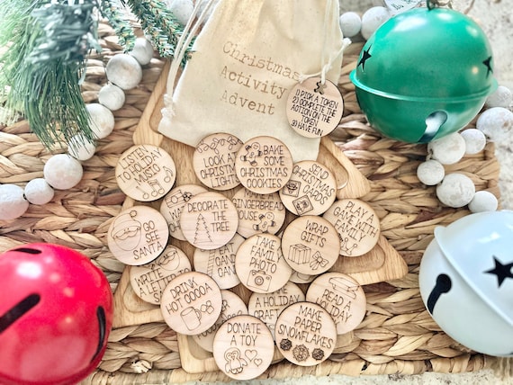 Christmas Countdown, Advent Calendar Kids, Christmas Activities,  Christmas Gifts for kids