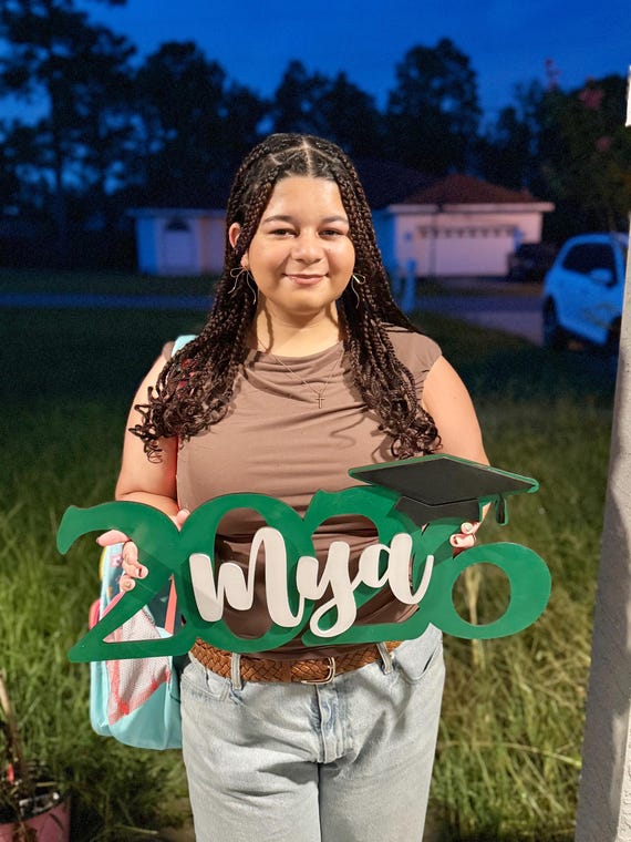Graduation Name Signs 2026 | 2026 Graduation Sign Personalized | Personalized 2026 Graduation Signs - Graduation Photo Props - Graduation