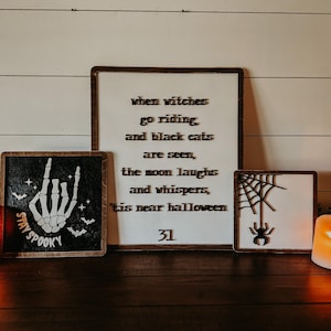 trio of signs straightforward shot