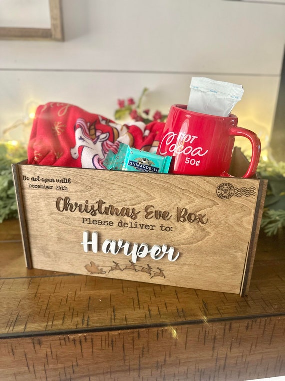 Christmas Eve Box - Christmas Eve Box For Kids - Personalized Christmas Eve Box - Christmas for Kids - Christmas Eve Gifts - Christmas Gifts