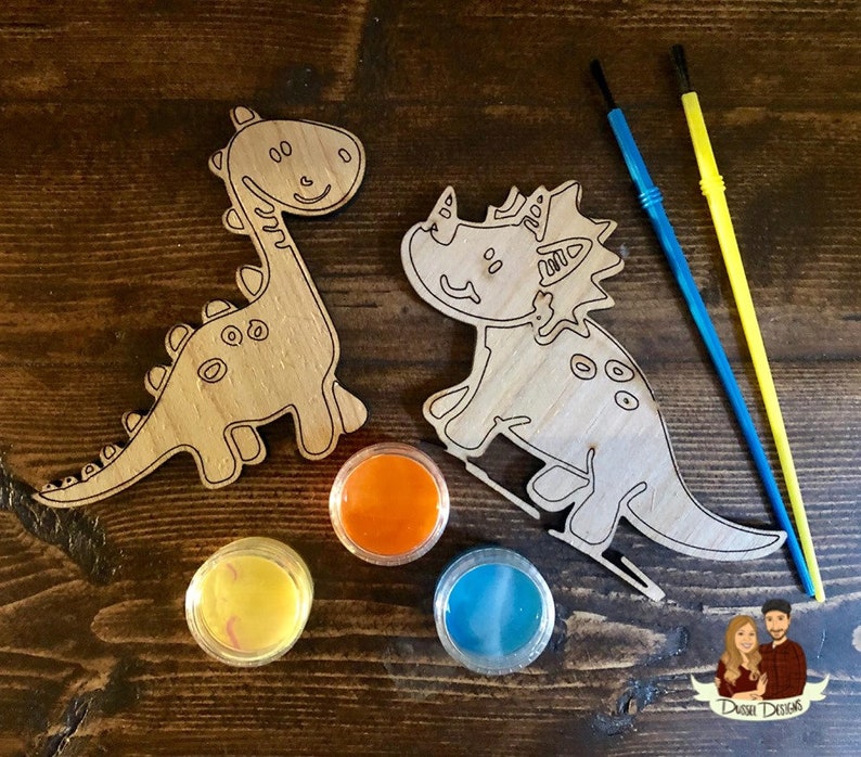 DIY Kits Kids paint your own kits Paint your own magnets DIY Paint Kits Dinos Paint Your Own Kits Easter Gifts Dino Paint Kit