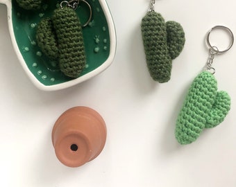 Prickly Pepe Mini Cactus Keychain