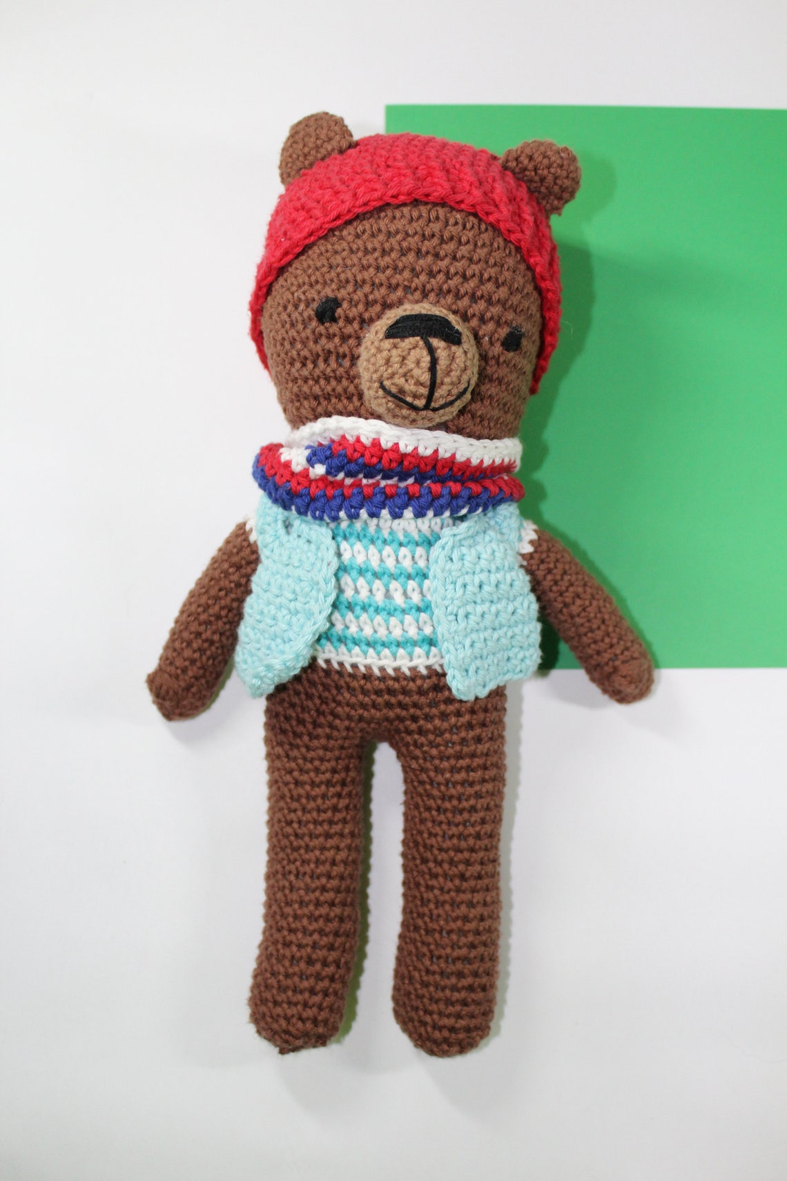 Hans Grizzly Bear Amigurumi Crochet Toy MADE TO ORDER - Etsy