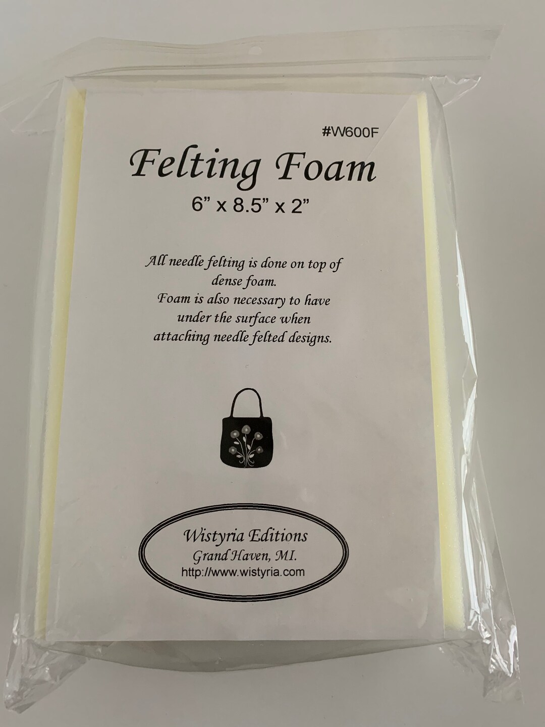 Felting Foam Block for Needle Felting 6 X 8.5 X 2 Inches Etsy