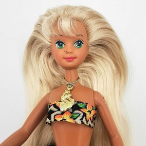 Vintage 1994 Mattel Tropical Splash Skipper Doll Original Clothes Barbie&#39;s Little Sister