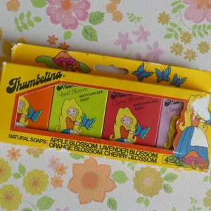Vintage 1970&#39;s Thumbelina Soap Original Box