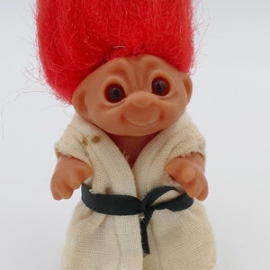 Original Thomas Dam Norfin Baby Troll Toy Figurine Original Clothes 1985