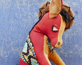 Vintage 1960's Dream Pets Donkey Figurine